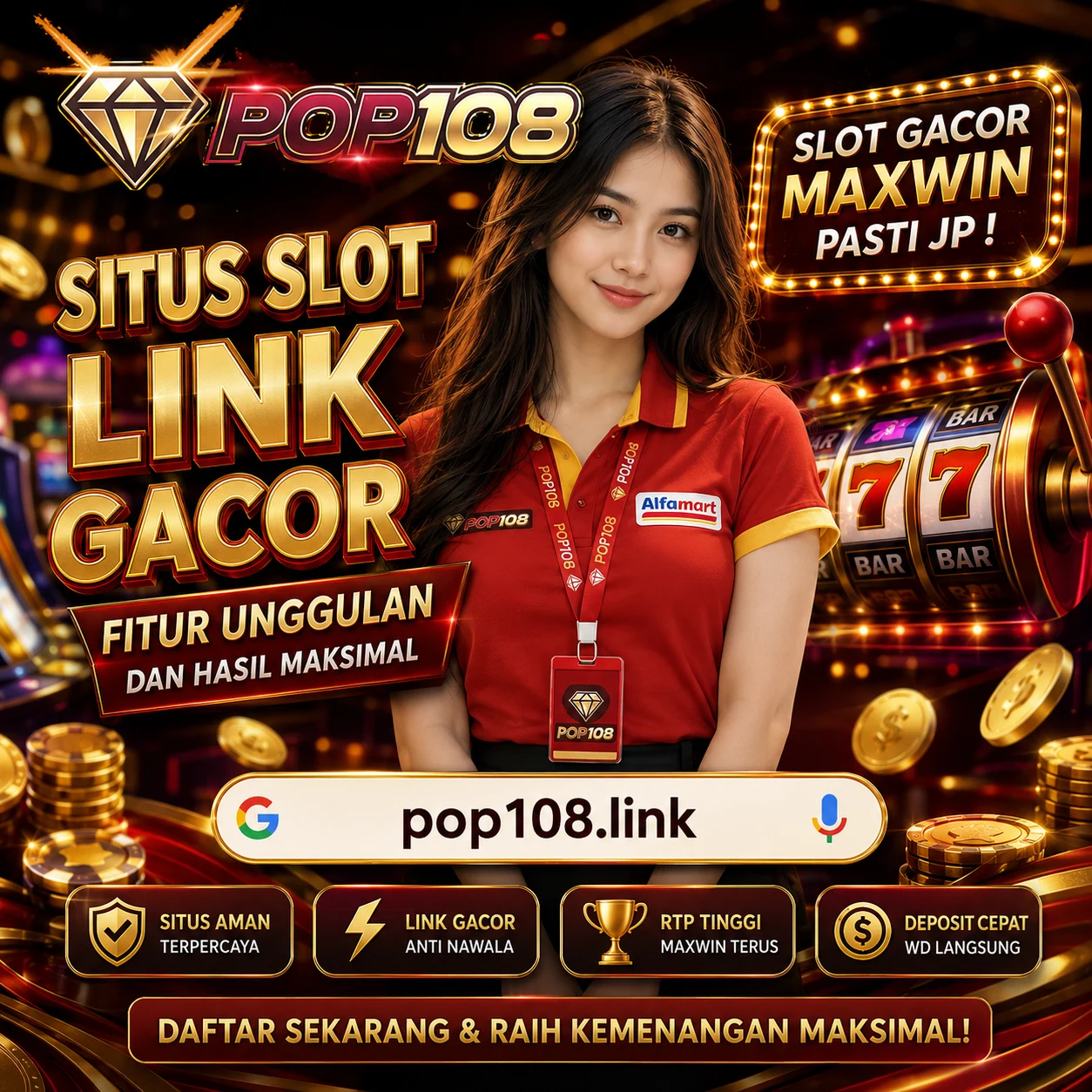 POP108: Situs Slot Link Gacor Fitur Unggulan dan Hasil Maksimal